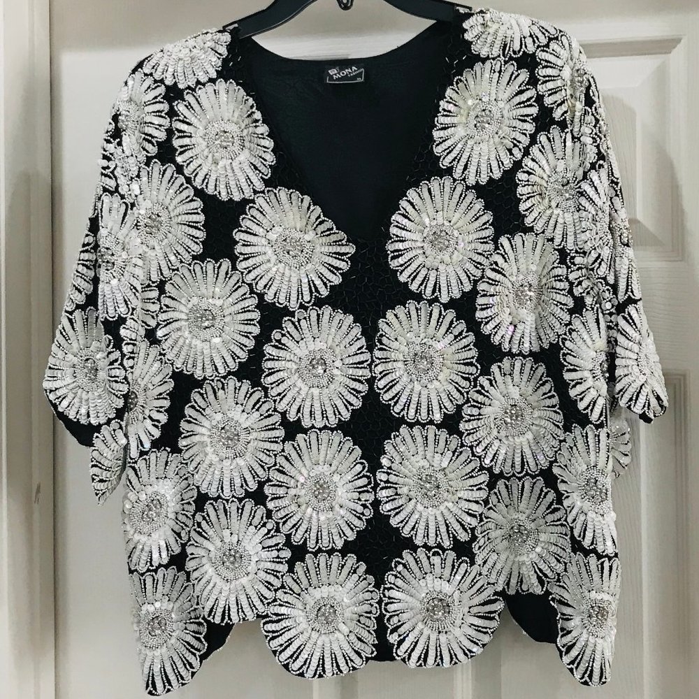Custom Handmade Beaded Top